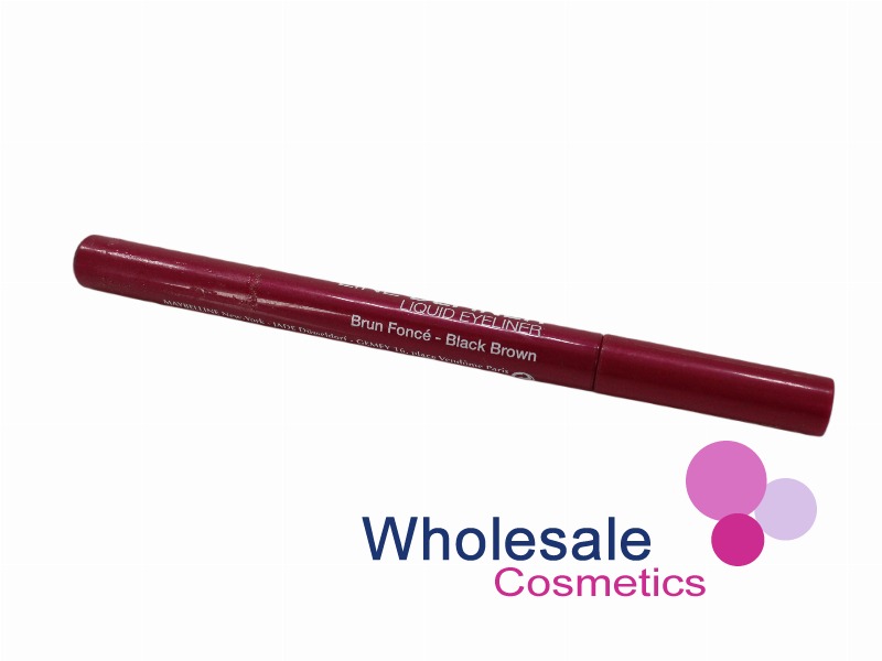 12 x Maybelline Liner Definer Liquid Eyeliner - BLACK BROWN